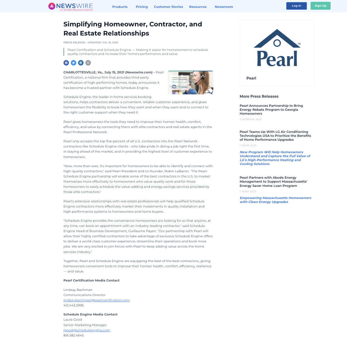 Pearl equity calculator launch